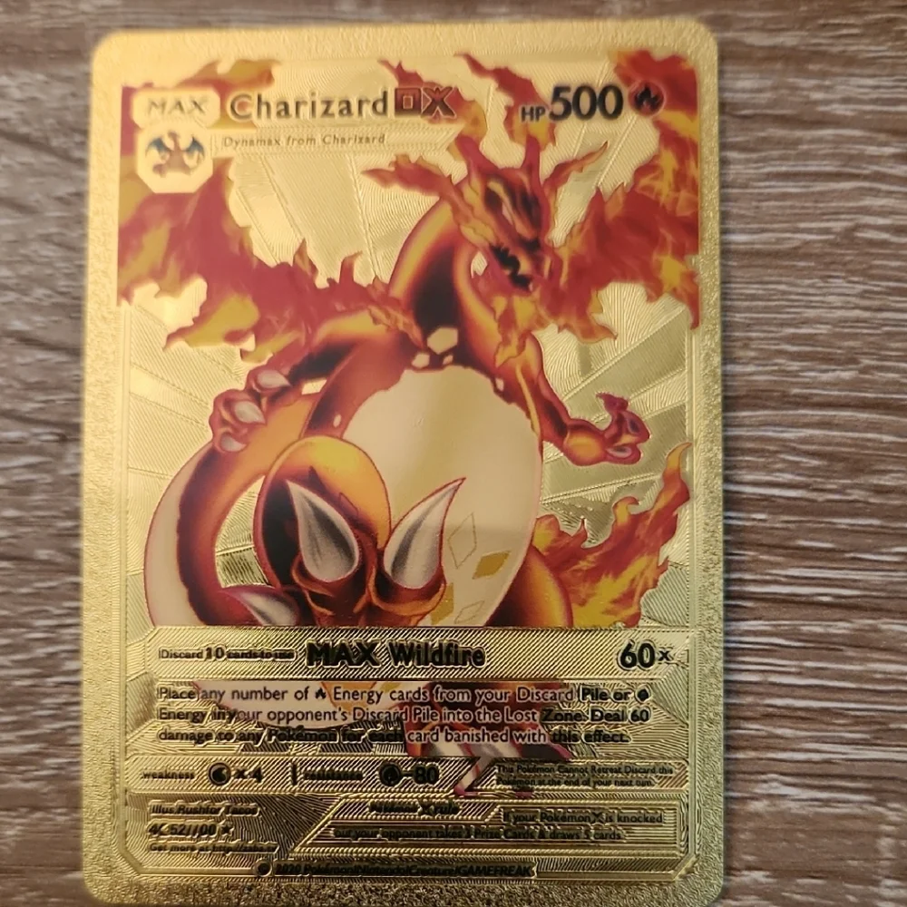 gold charizard ex pokemon card - 228/197 - Obsidian Flames - Hyper Rare A #PSA 10 Mega Charizard